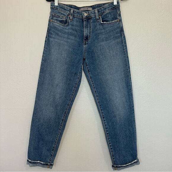 Joe’s Jeans Niki Distressed Straight Leg Boyfriends Jeans Size 27 - Picture 2 of 9